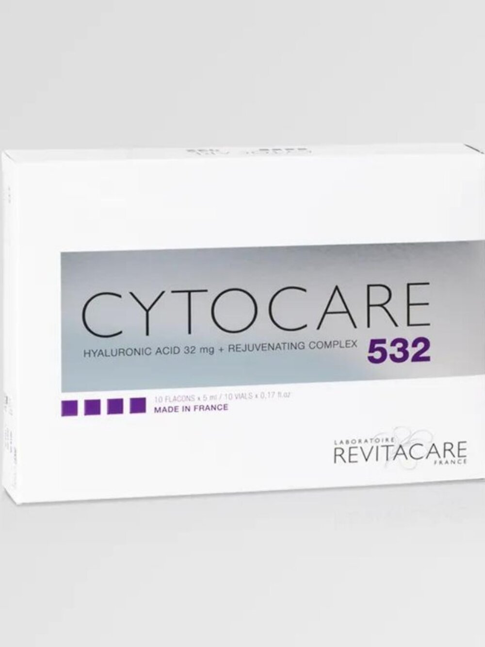 Skin Booster Cytocare 532 Hyaluronic acid Product of France